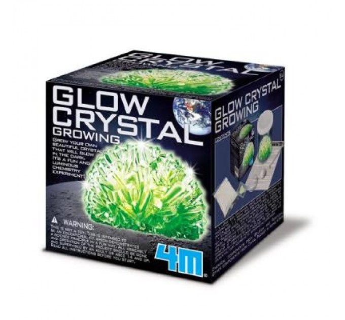 Набір для експериментів 4М для досліджень Блискучі кристали (00-03918/EU)