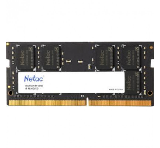Модуль пам'яті для ноутбука SoDIMM DDR4 8GB 2666 MHz Netac (NTBSD4N26SP-08)