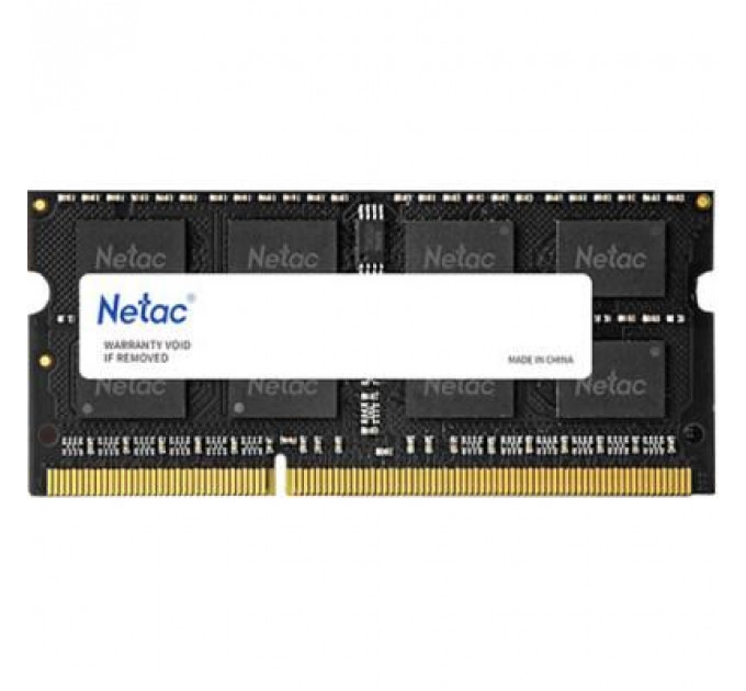 Модуль пам'яті для ноутбука SoDIMM DDR3L 4GB 1600 MHz Netac (NTBSD3N16SP-04)