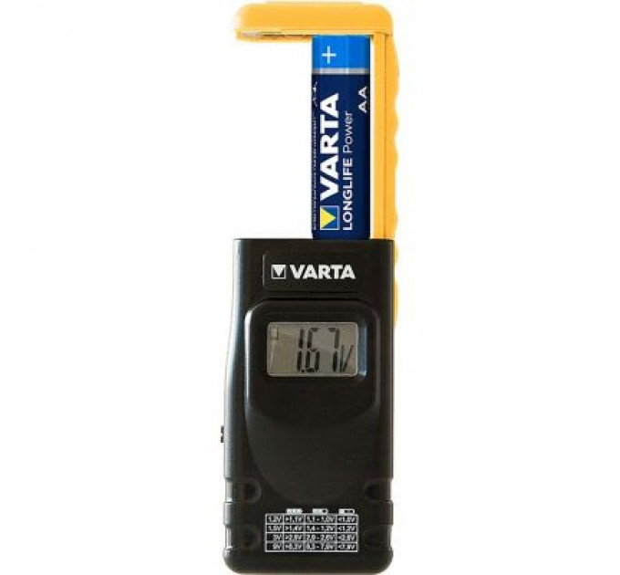 Цифровий мультиметр Varta 891 LCD DIGITAL BATTERY TESTER (Тестер напруги) (891101401)