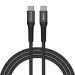 Verbatim Дата кабель USB-C to USB-C 1.2m Magnetic 100W black Verbatim (31863)