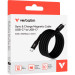 Verbatim Дата кабель USB-C to USB-C 1.2m Magnetic 60W black Verbatim (31859)