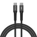 Verbatim Дата кабель USB-C to USB-C 1.2m Magnetic 60W black Verbatim (31859)