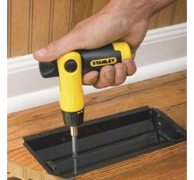 Набір викруток Stanley Pistol Grip Ratchet з храповим механ., 36 вставк. (0-63-038)