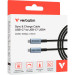 Verbatim Дата кабель USB-C to USB-C 1.2m 240W black Verbatim (31847)