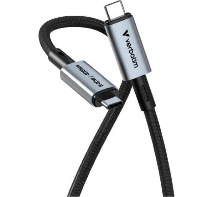 Verbatim Дата кабель USB-C to USB-C 1.2m 240W black Verbatim (31847)