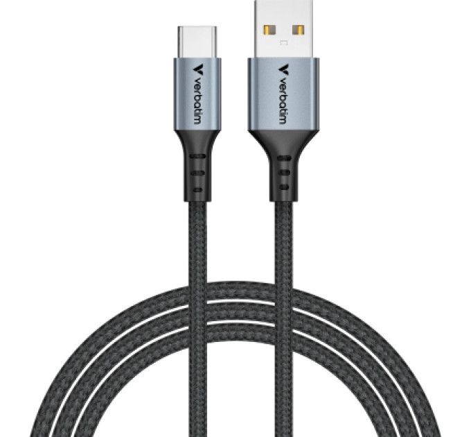 Verbatim Дата кабель USB 2.0 AM to USB-C 1.2m black Verbatim (31843)