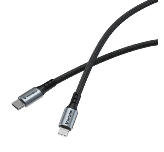 Verbatim Дата кабель USB-C to Lightning 1.2m black Verbatim (31844)