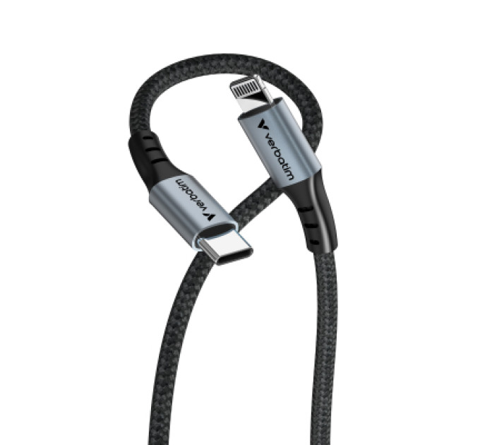 Verbatim Дата кабель USB-C to Lightning 1.2m black Verbatim (31844)