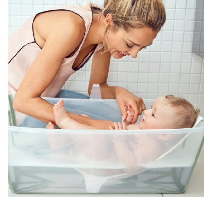 Stokke Ванночка Stokke Flexi Bath та підставка, біла (531501)