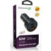 Grand-X Зарядний пристрій Grand-X CH-39B 50W 1xUSB + 2xUSB-C PD + QC3.0 AFC FCP SCP VOOC Black (CH-39B)