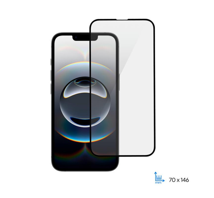 2E Скло захисне 2E Apple iPhone 16e 2.5D FCFG black (2E-IP-16E.-6.1-SMFCFG-BB)