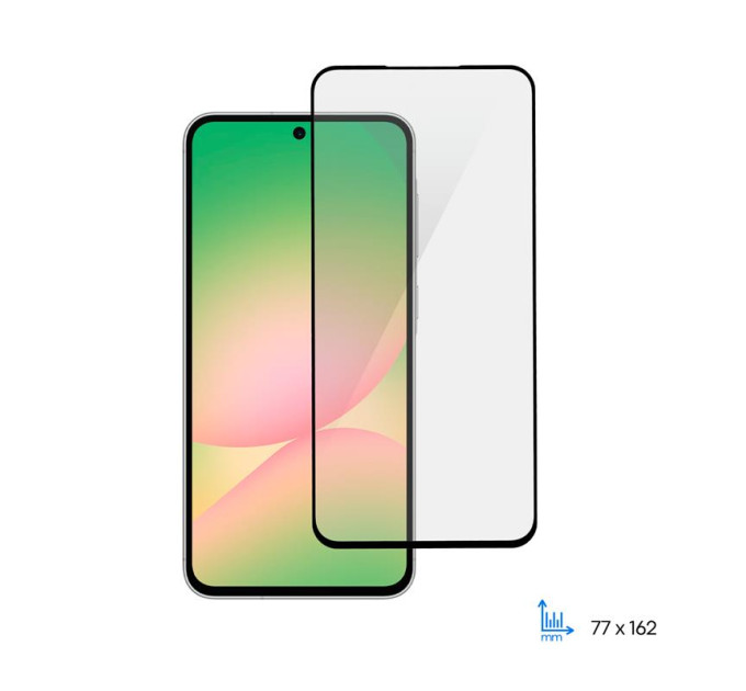 2E Скло захисне 2E Samsung Galaxy A56 5G (A566) 2.5D FCFG black (2E-G-A56-SMFCFG-BB)