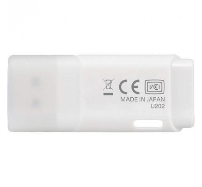 USB флеш накопичувач Kioxia 64GB U202 White USB 2.0 (LU202W064GG4)