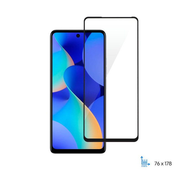 2E Скло захисне 2E TECNO Spark 10 Pro (KI7) 2.5D FCFG black (2E-TC-SP10P-SMFCFG-BB)