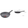 Tefal Сковорода WOK Tefal Hard Stone 28 см (D4561932)
