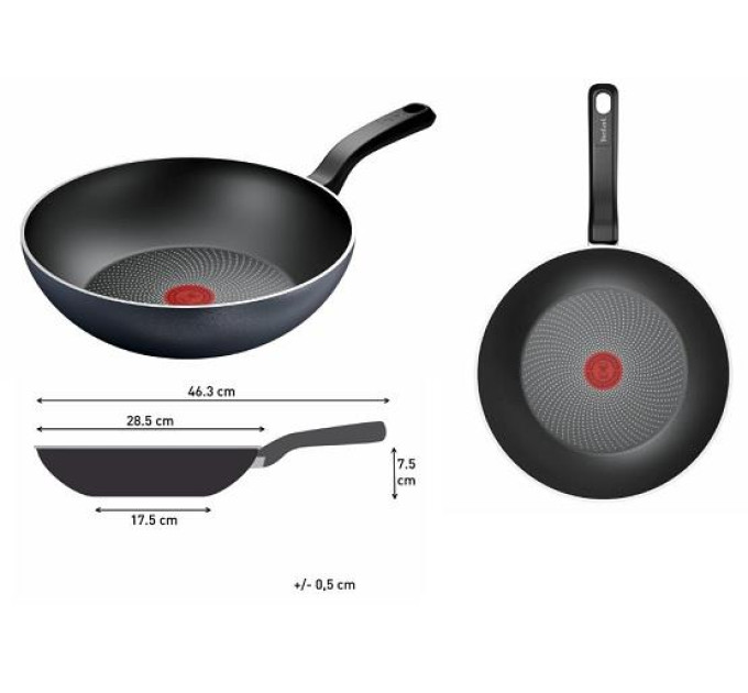 Tefal Сковорода WOK Tefal So`Light 28 см (H0561942)