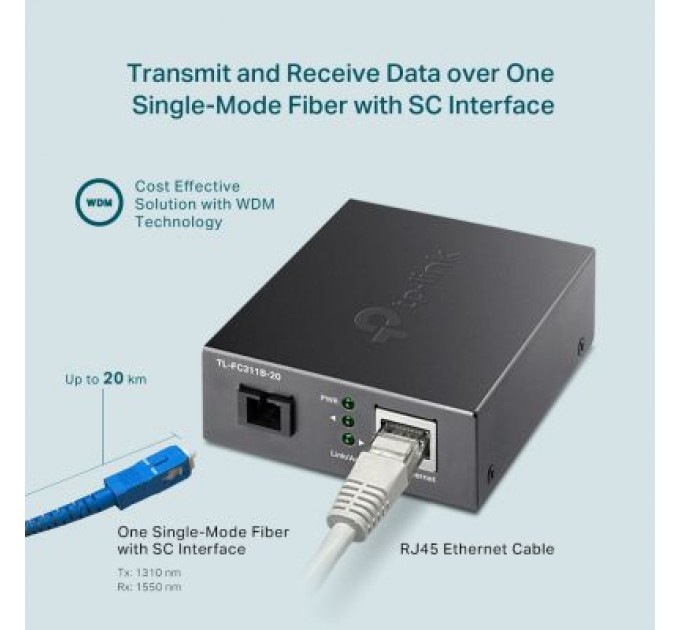 TP-Link Медіаконвертер TP-Link FC311B-2