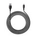 Trust Дата кабель USB 2.0 AM to USB-C 3.0m GXT 226 for PS5 black Trust (24168_TRUST)