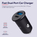 Trust Зарядний пристрій Trust USB-C PD25W + USB QC12W 37W Black (25197_TRUST)