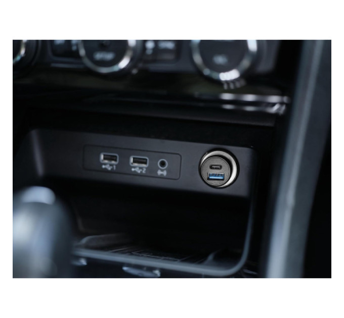 Trust Зарядний пристрій Trust USB-C PD25W + USB QC12W 37W Black (25197_TRUST)