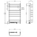 Navin Сушарка для рушників Navin Симфонія 480x800 (12-009130-4880)