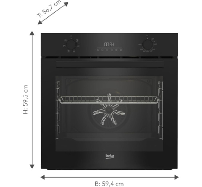 Beko Духова шафа Beko BBIE17300B