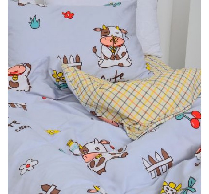 Постільна білизна Viluta Сатин Твил 529 214х150 підлітковий (529 pd)