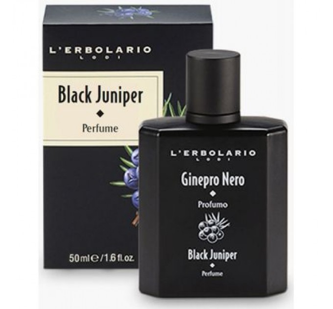 Парфумована вода L'Erbolario Ginepro Nero Чорний Ялівець 50 мл (2214010007807)