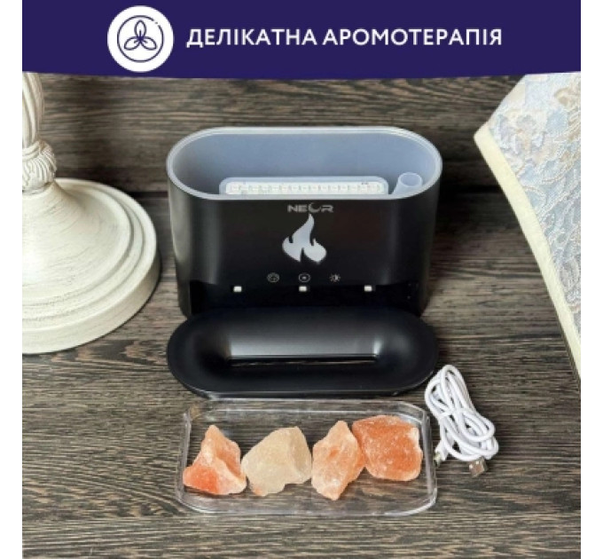 Neor Зволожувач повітря Neor FLAME AROMA 25ML10 BK