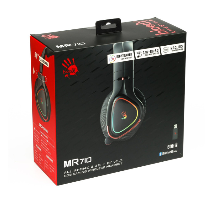Bloody Bluetooth-гарнітура Bloody MR710 Black
