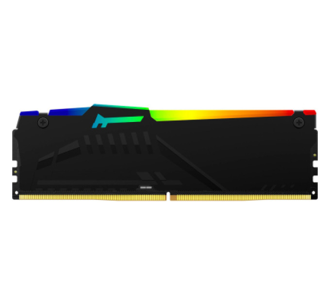 Kingston Fury (ex.HyperX) Модуль пам'яті для комп'ютера DDR5 64GB (2x32GB) 5600 MHz Beast RGB EXPO Black Kingston Fury (ex.HyperX) (KF556C40BBA-64)