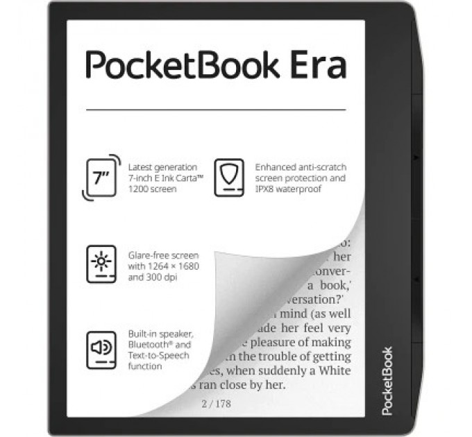 Електронна книга Pocketbook 700, Era, Stardust Silver (PB700-U-16-WW)