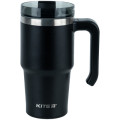 Kite Термокружка Kite з ручкою 600 мл чорна (K24-1207-1)
