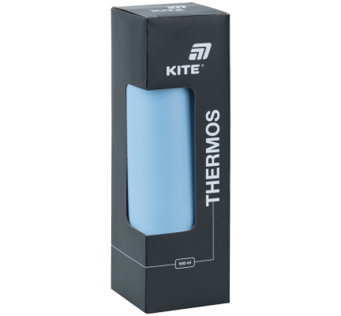 Kite Термос Kite 500 мл блакитний (K25-1224-2)