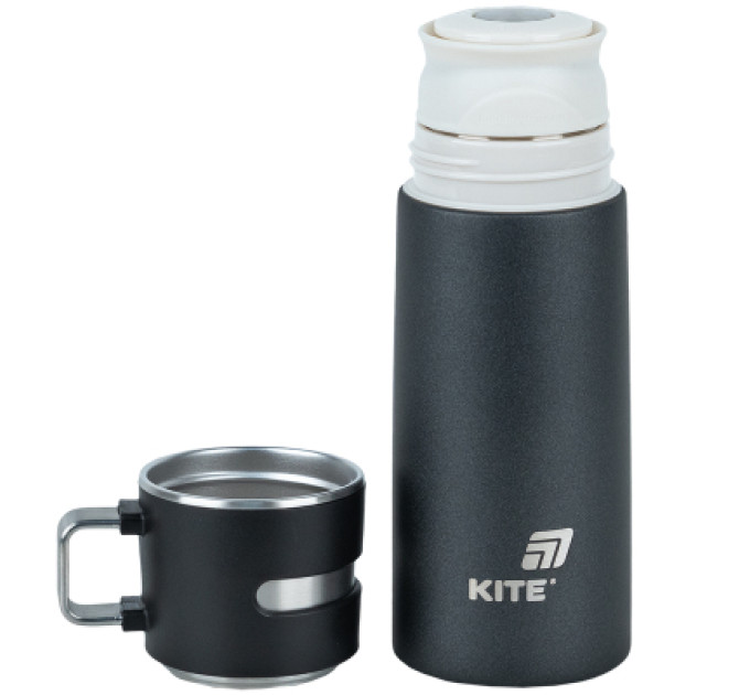 Kite Термос Kite 350 мл чорний (K25-1223-1)
