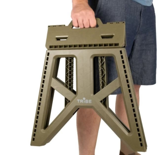 Tribe Стілець складаний Tribe Camp Chair High пластиковий Olive (T-EF-0002-olive)