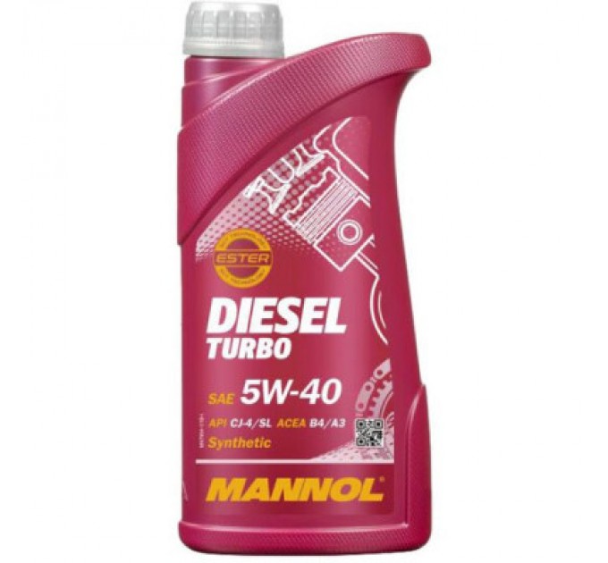 Моторна олива Mannol Diesel TURBO 5W-40 1L (MANNOL 5W-40 CG-4/SJ)