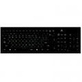 XoKo Наклейка на клавіатуру XoKo 109 keys UA/rus green, Latin white (XK-KB-STCK-BG)