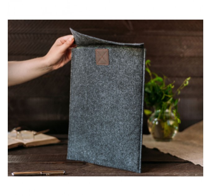 Gmakin Чохол до ноутбука Gmakin 14 Macbook Pro, vertical, Gray (GM17-14)