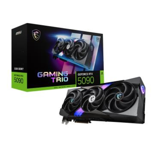 MSI Відеокарта PCIE16 RTX5090 32GB GDDR7 RTX5090 32G GAM TRIO OC MSI