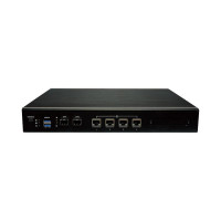 Мережевий шлюз Lanner NCR-1510F Intel C3708 CPU with 2* DDR4 ECC SO-DIMM, 4* GbE LAN w/ 1* pair Gen 3 Bypass, 2* GbE SFP, 1* 2.5" SATA drive bay, 1* Mini-PCIe w/ Nano-SIM card reader, 1* M.2 w/ Nano-S