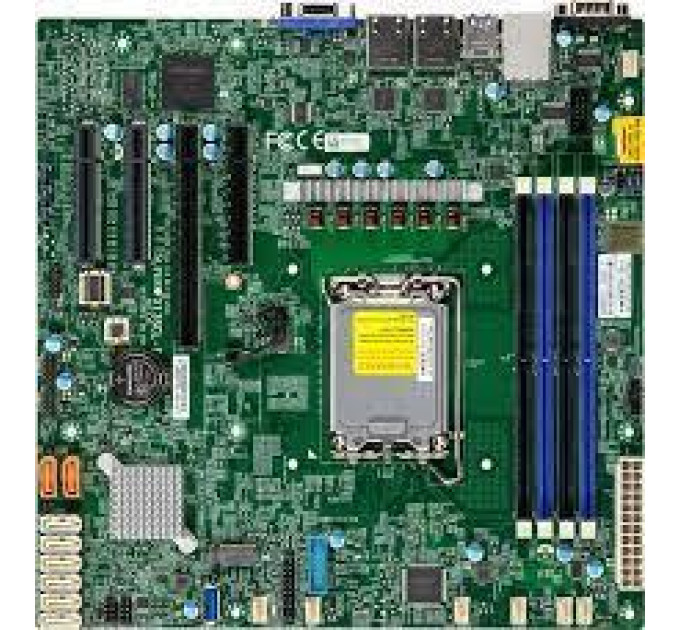 Supermicro Материнська плата C262 MATX MBD-X13SCL-F-B SUPERMICRO