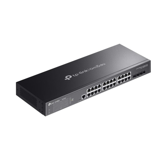TP-Link JetStream 24-портовий гігабітний керований комутатор з 24 гігабітними портами та 4 портами 10GE SFP+ L2, SG3428X TP-LINK