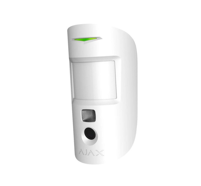 Ajax Ajax MotionCam HDR (PhOD) Jeweller (8EU) ASP white датчик руху з камерою