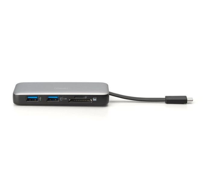 Assmann Док-станція USB-C, 7 портів, 1xHDMI, 2xUSB 3.2 Gen 1, 1xRJ45, 1xSD, 1xMicroSD, 1xPD DA-70916 DIGITUS by ASSMANN