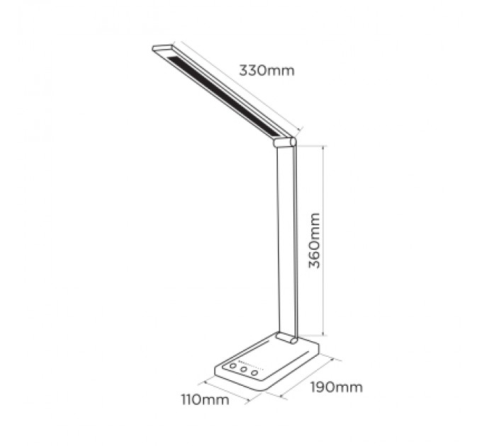 ELM Настільна лампа ELM Rodeo Primo-10W 3000-6000K (27-0003)