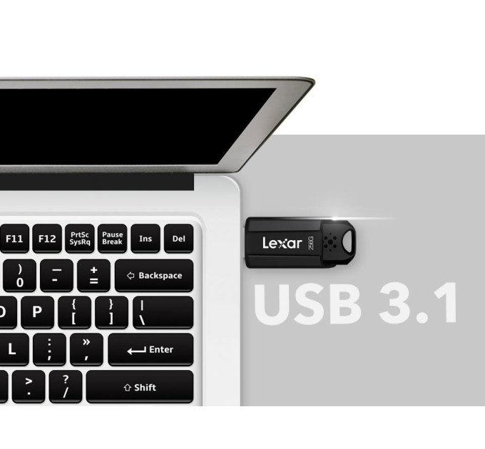 Lexar Флеш-пам'ять (накопичувач USB) USB3 256GB S80 LJDS080256G-BNBNG LEXAR