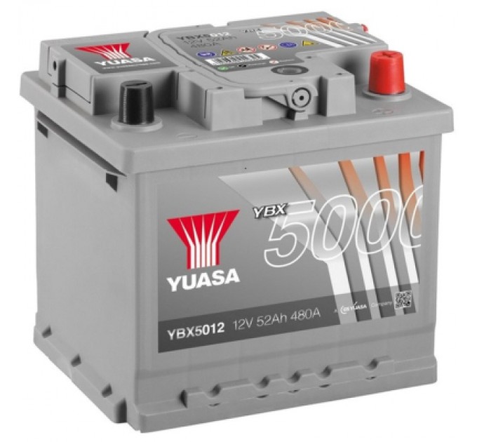 Акумулятор автомобільний Yuasa 12V 54Ah Silver High Performance Battery (YBX5012)