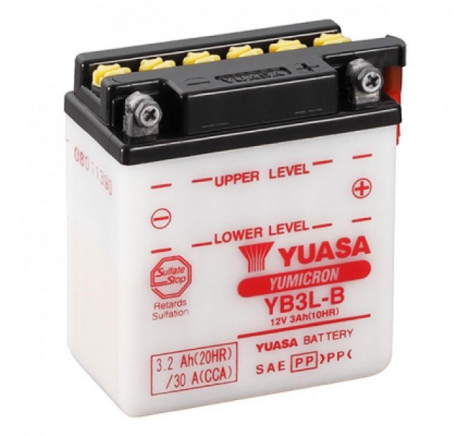Акумулятор автомобільний Yuasa 12V 3,2Ah YuMicron Battery (YB3L-B)